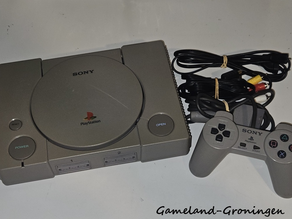 PlayStation 1 met Dualshock Controller & Bedrading (SCPH 1002)