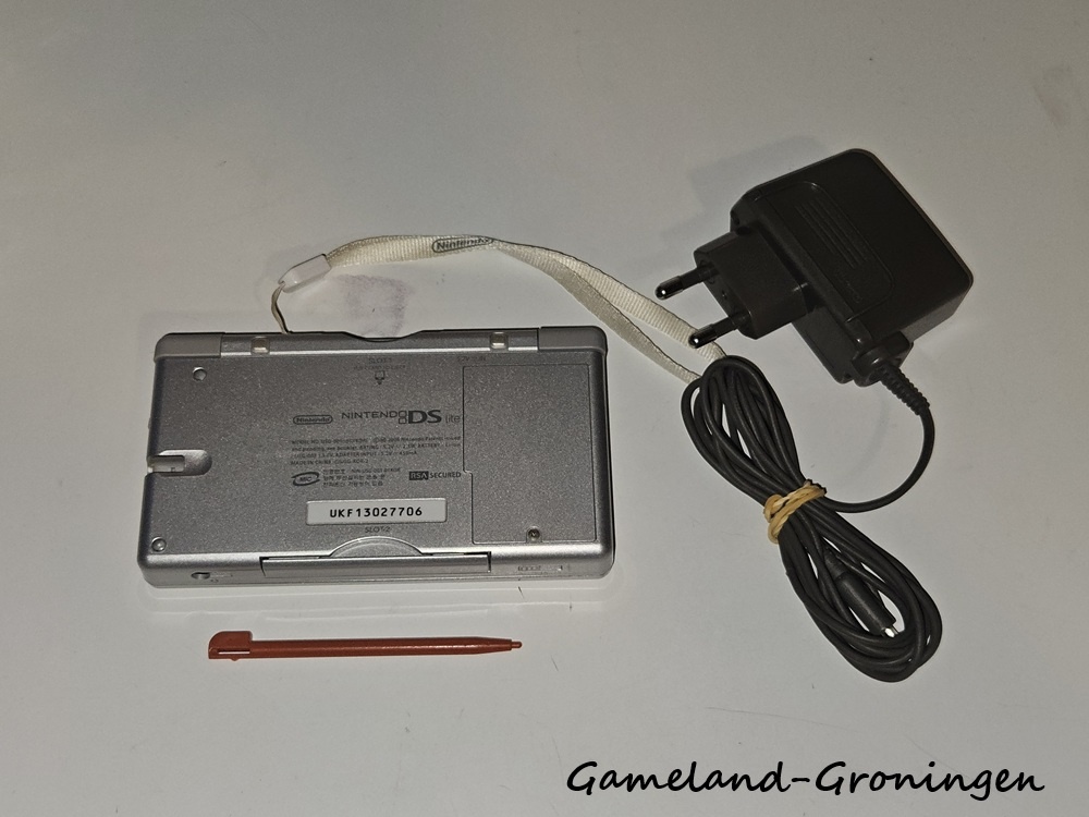 Nintendo DS Lite met Stylus & Oplader (Zilver)