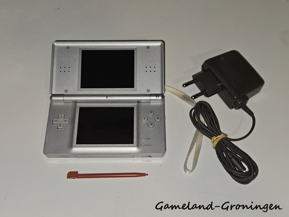 Nintendo DS Lite met Stylus & Oplader (Zilver)