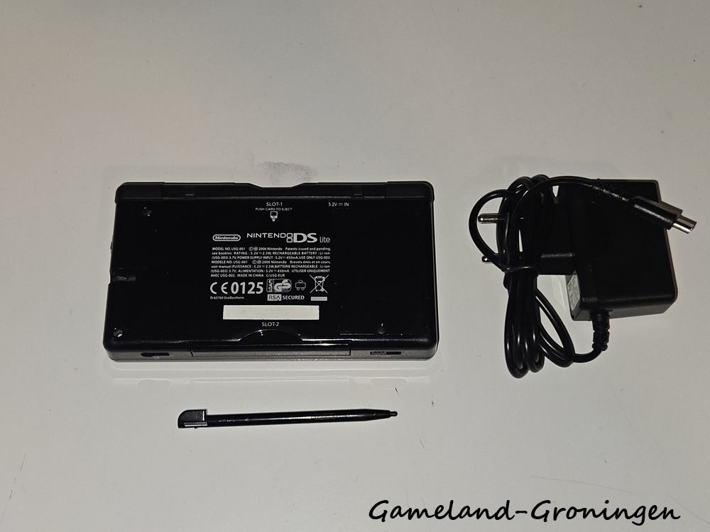 Nintendo DS Lite with Stylus & Charger (Black)
