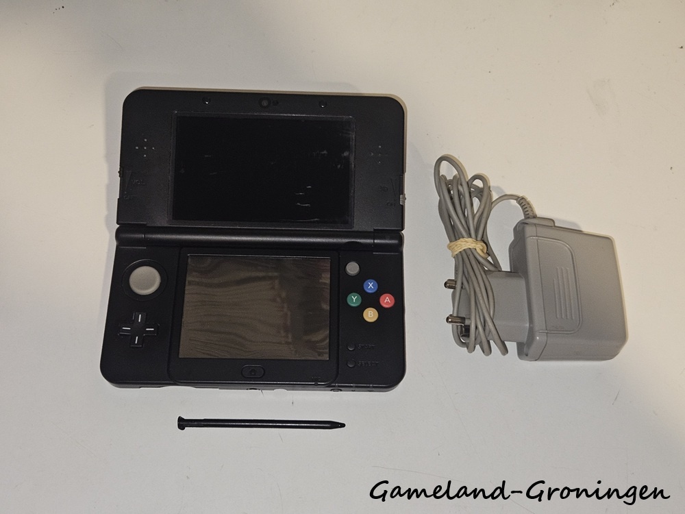 New Nintendo 3DS met Stylus & Oplader (Zwart)