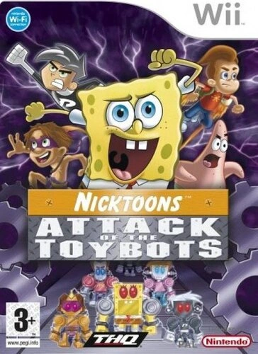 SpongeBob Squarepants en zijn Vrienden Aanval van de Speelgoedrobots (Compleet, HOL)