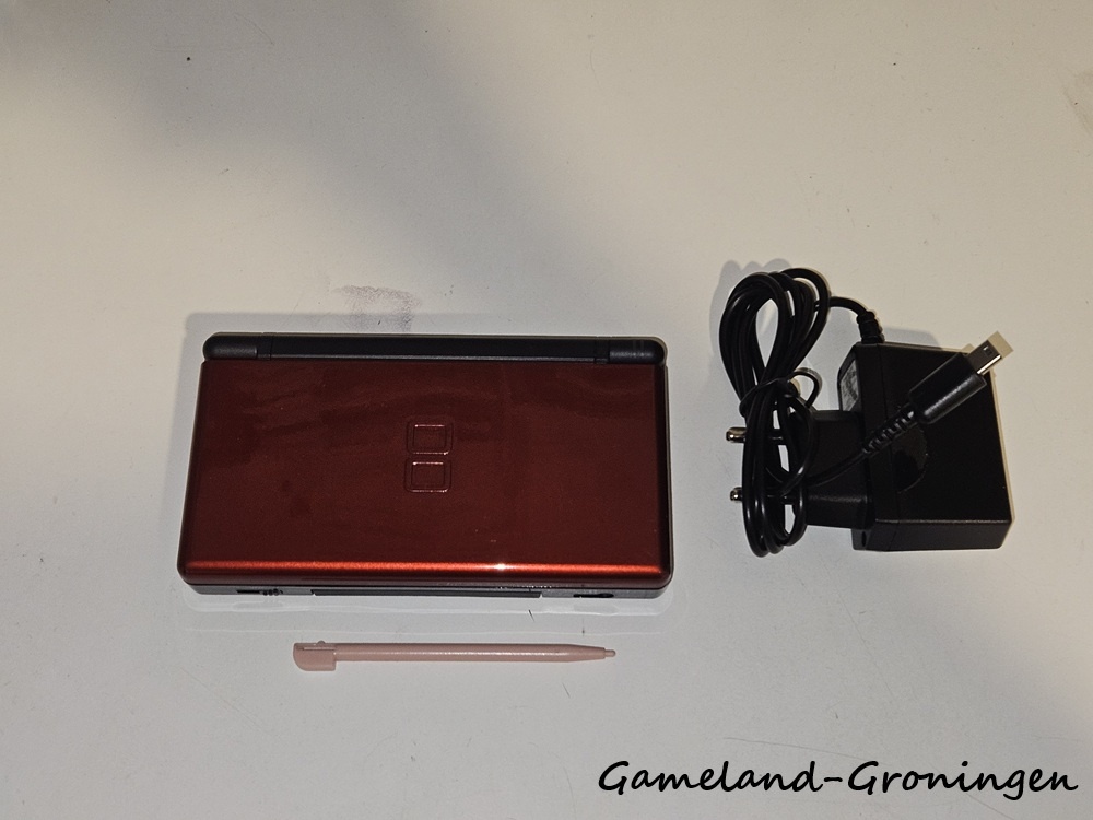 Nintendo DS Lite met Stylus & Oplader (Rood/Zwart)