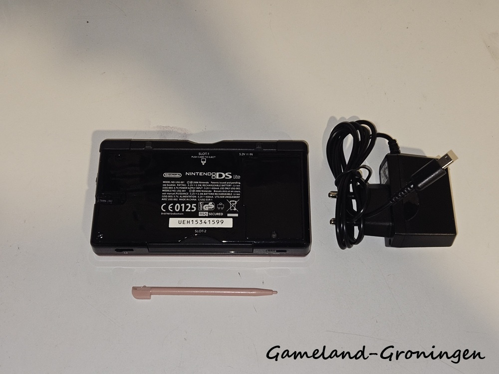 Nintendo DS Lite met Stylus & Oplader (Rood/Zwart)