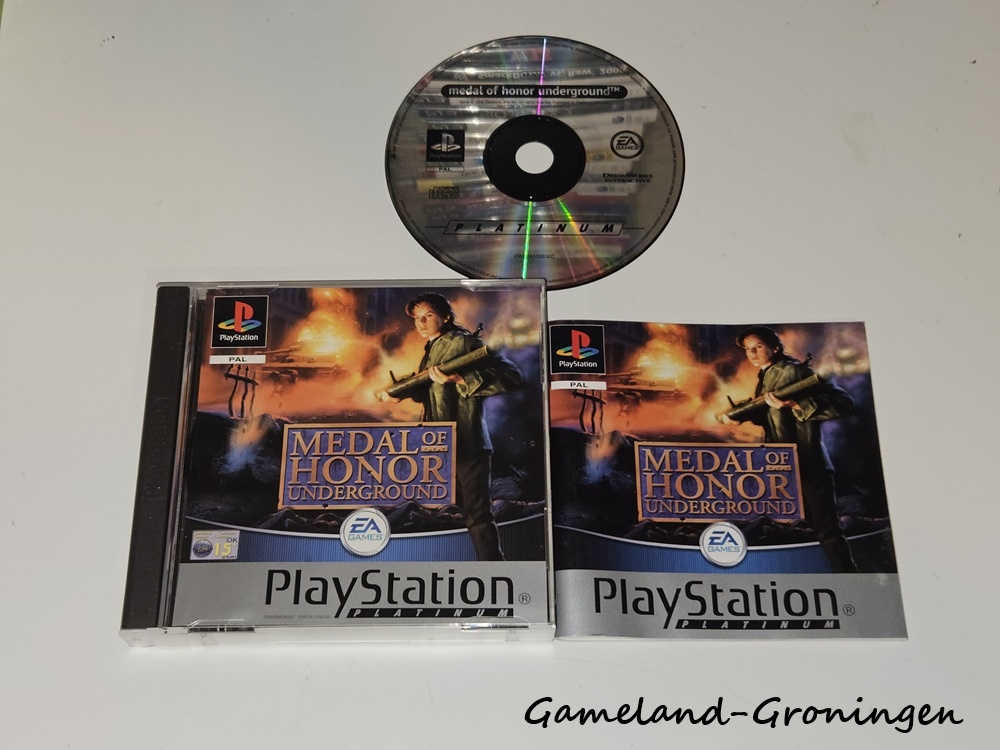 Medal of Honor Underground (Complete, Platinum)