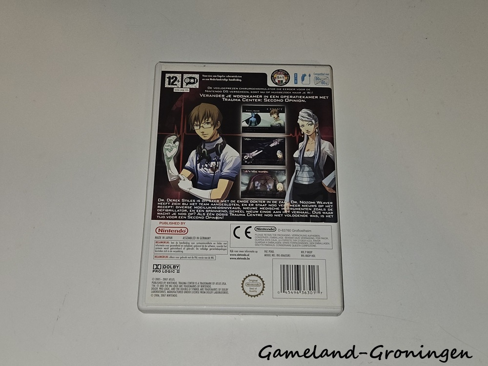 Trauma Center Second Opinion (Complete, HOL)