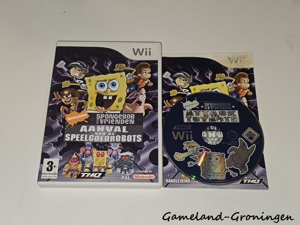 SpongeBob SquarePants and Friends Attack of the Toy Robots (Complete, HOL)