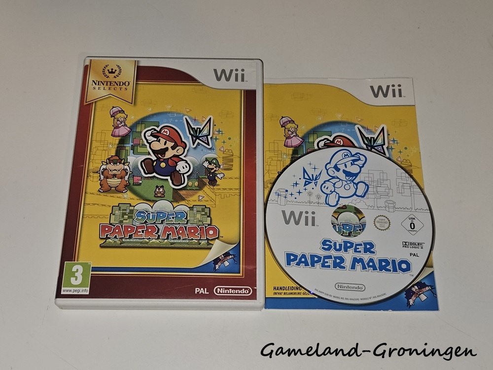 Super Paper Mario (Complete, Nintendo Selects, HOL)