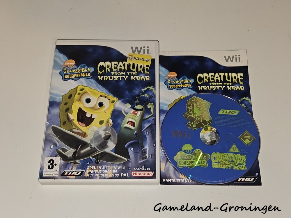 SpongeBob Squarepants Creature from the Krusty Krab (Complete, HOL)