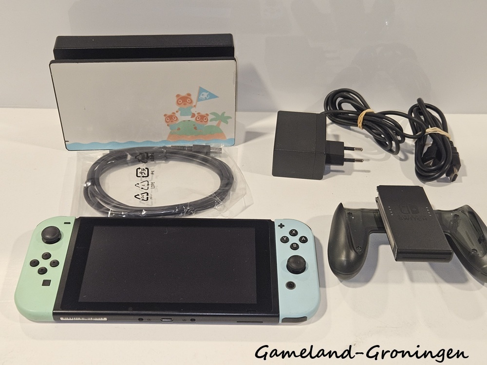Nintendo Switch Console - Animal Crossing New Horizons Limited Edition