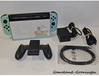Nintendo Switch Console - Animal Crossing New Horizons Limited Edition