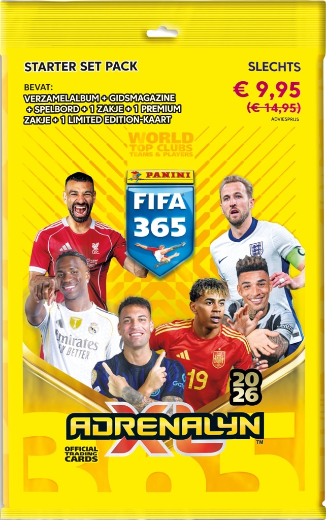 Adrenalyn XL FIFA365 - 25/26 Mega Starter Pack