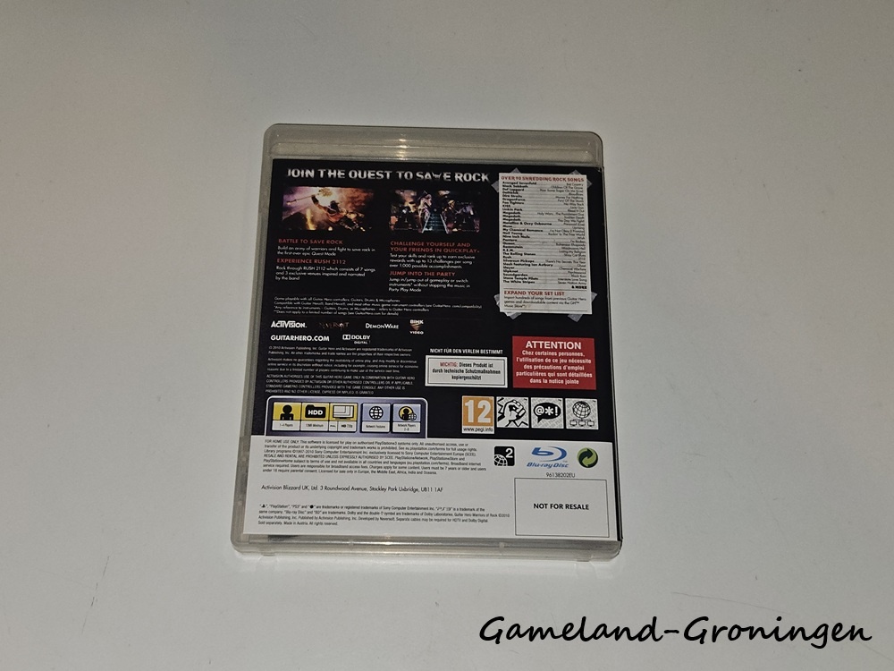 Guitar Hero Warriors of Rock (Compleet)