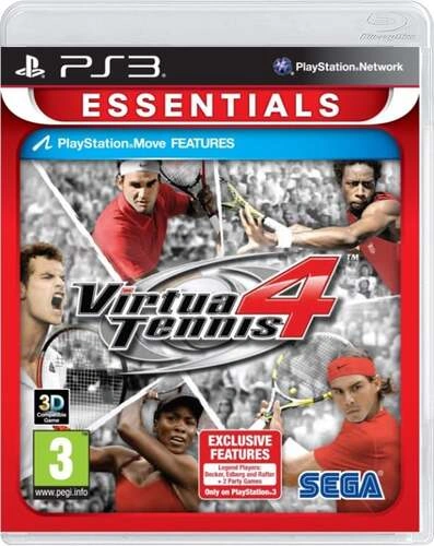 Virtua Tennis 4 (Complete, Essentials)
