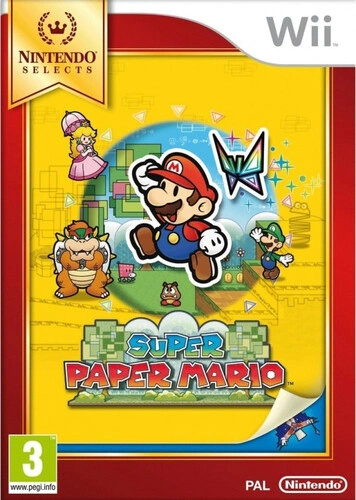 Super Paper Mario (Compleet, Nintendo Selects, HOL)