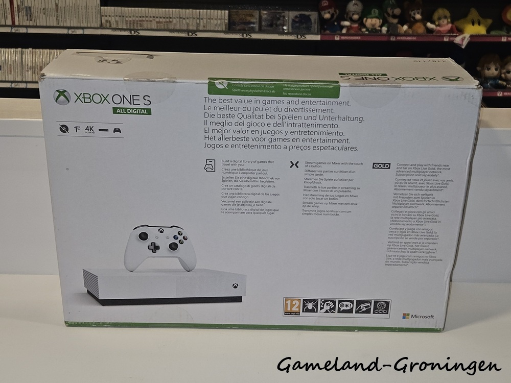 Xbox One S 1 TB All-Digital Edition met Controller & Bedrading