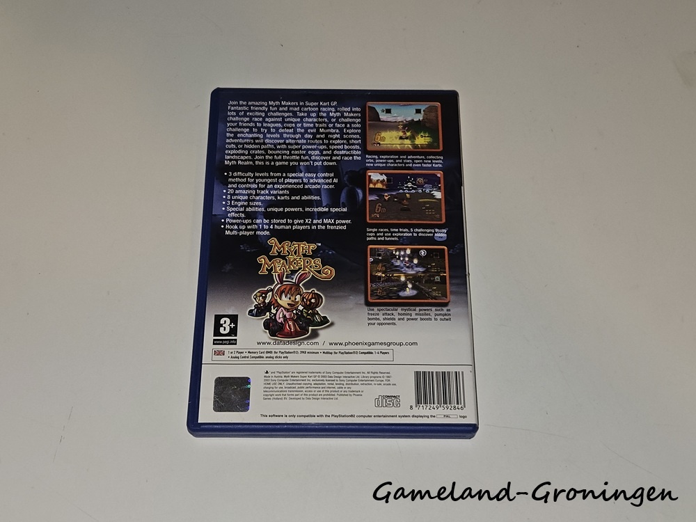 Myth Makers Super Kart GP (Compleet)