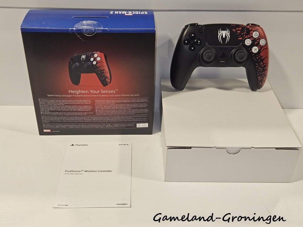 PS5 DualSense Wireless Controller (Boxed, Spider-Man 2 Limited Edition)