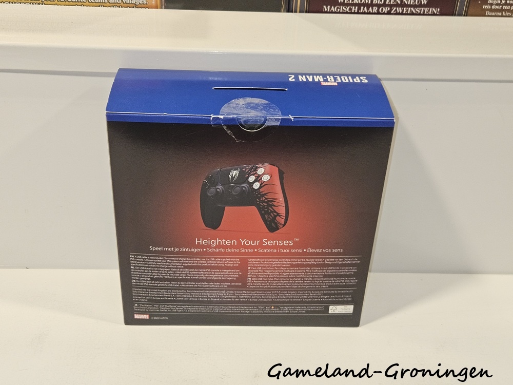 PS5 DualSense Wireless Controller (Boxed, Spider-Man 2 Limited Edition)