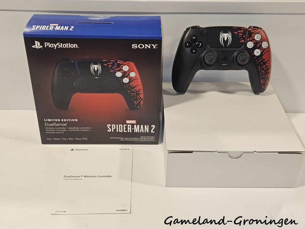 PS5 DualSense Wireless Controller (Boxed, Spider-Man 2 Limited Edition)