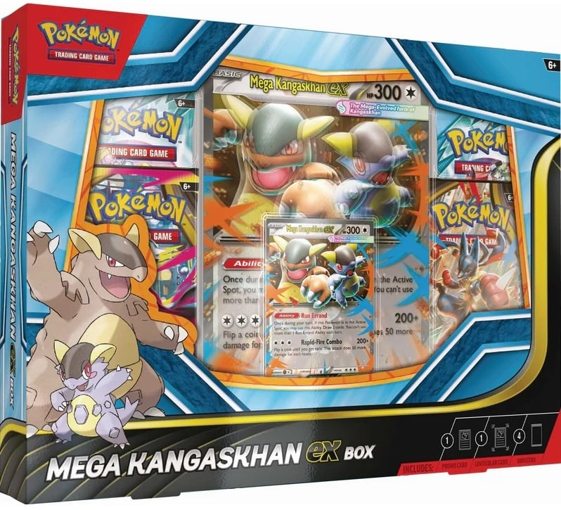 Pokémon TCG - Mega Kangaskhan EX Box