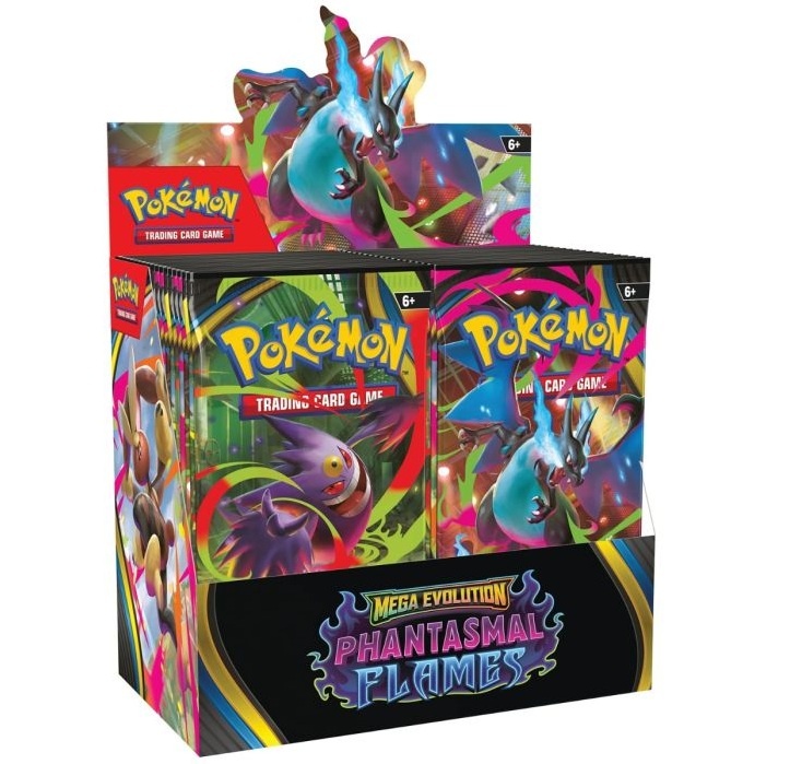 Pokémon TCG - Mega Evolution Phantasmal Flames Booster Box