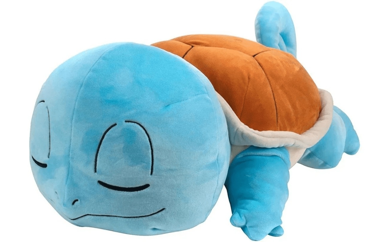 Pokémon - Sleeping Squirtle Knuffel 46 cm