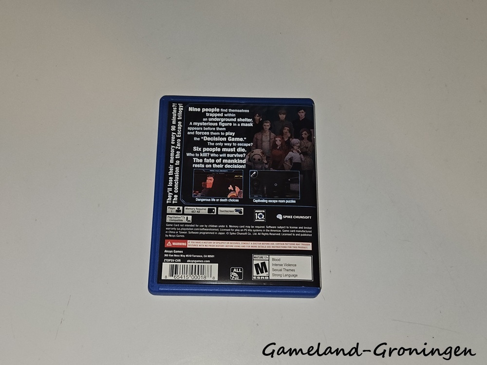 Zero Time Dilemma (Complete)