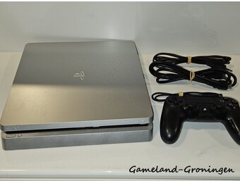PlayStation 4 Slim 500GB met Controller & Bedrading (Zilver)