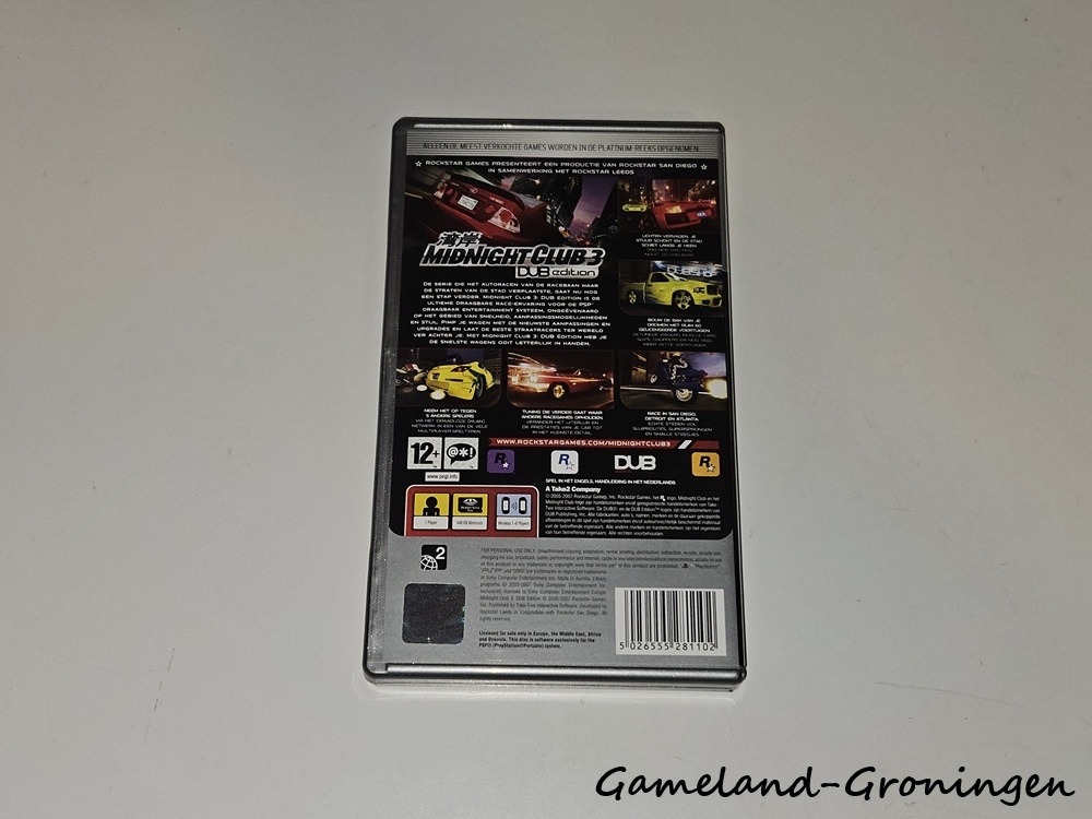 Midnight Club 3 Dub Edition (Complete, Platinum)