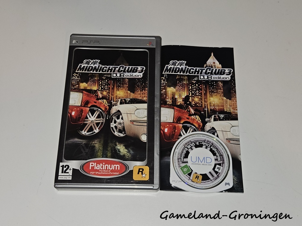 Midnight Club 3 Dub Edition (Complete, Platinum)
