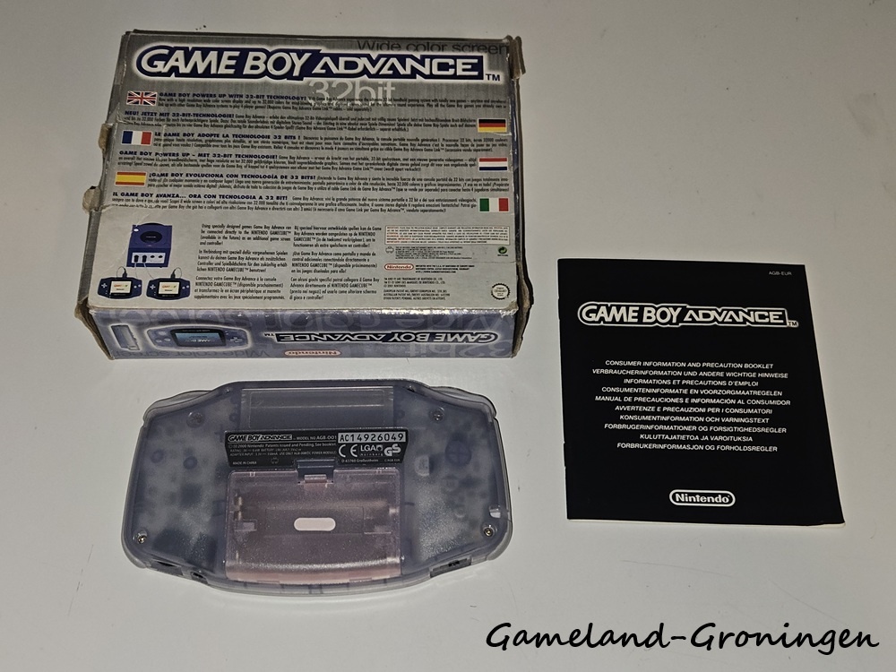 Gameboy Advance (Glacier, Boxed)
