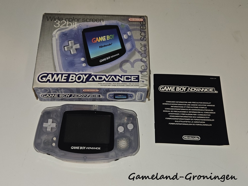 Gameboy Advance (Glacier, Boxed)