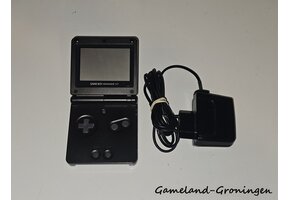 Gameboy Advance SP met Oplader (Zwart)