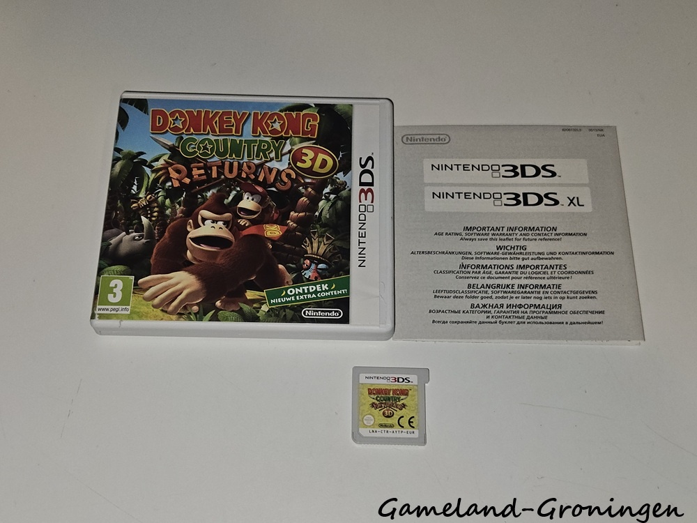 Donkey Kong Country Returns 3D (Complete, HOL)