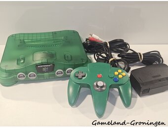 Nintendo 64 with Controller & Wiring (Jungle Green)