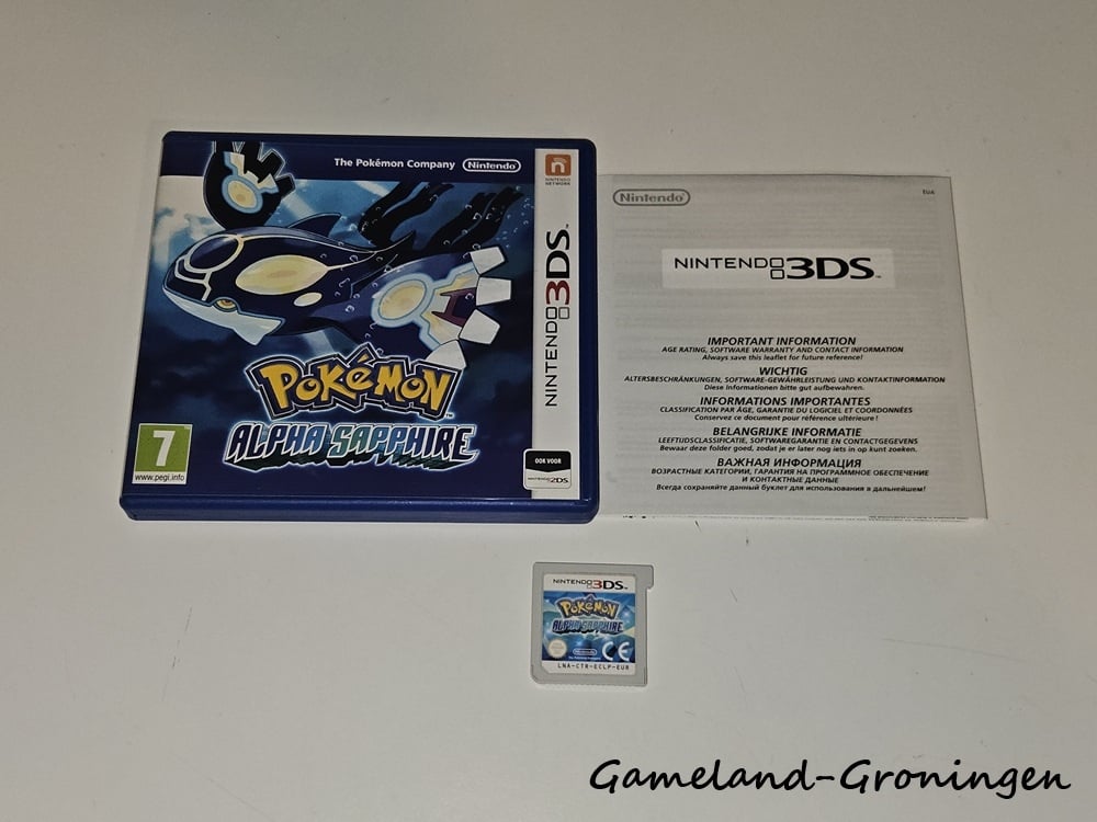 Pokemon Alpha Sapphire (Compleet, HOL)