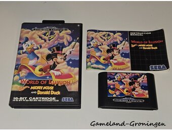 World of Illusion Starring Mickey Mouse and Donald Duck (Compleet)