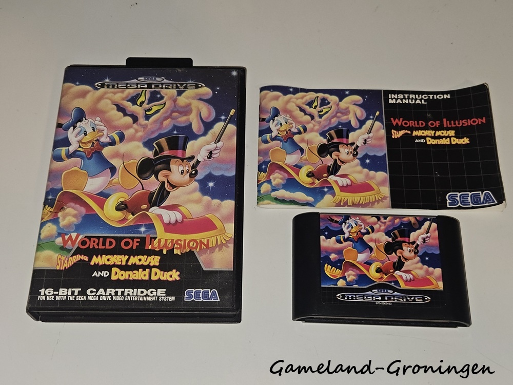 World of Illusion Starring Mickey Mouse and Donald Duck (Compleet)