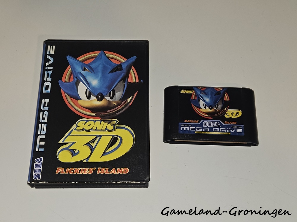 Sonic 3D Flickies Island (Boxed)