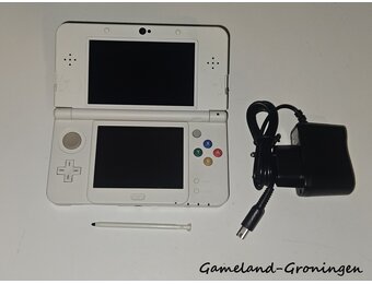 New Nintendo 3DS met Stylus & Oplader (Wit)