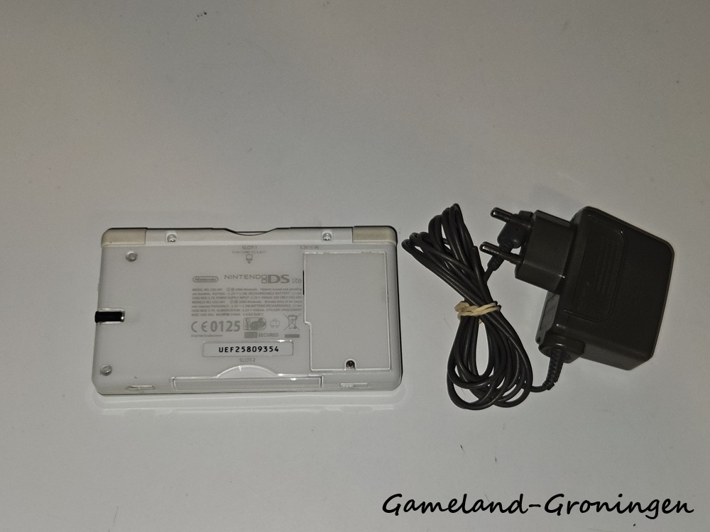 Nintendo DS Lite with Stylus & Charger (White)