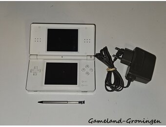 Nintendo DS Lite with Stylus & Charger (White)