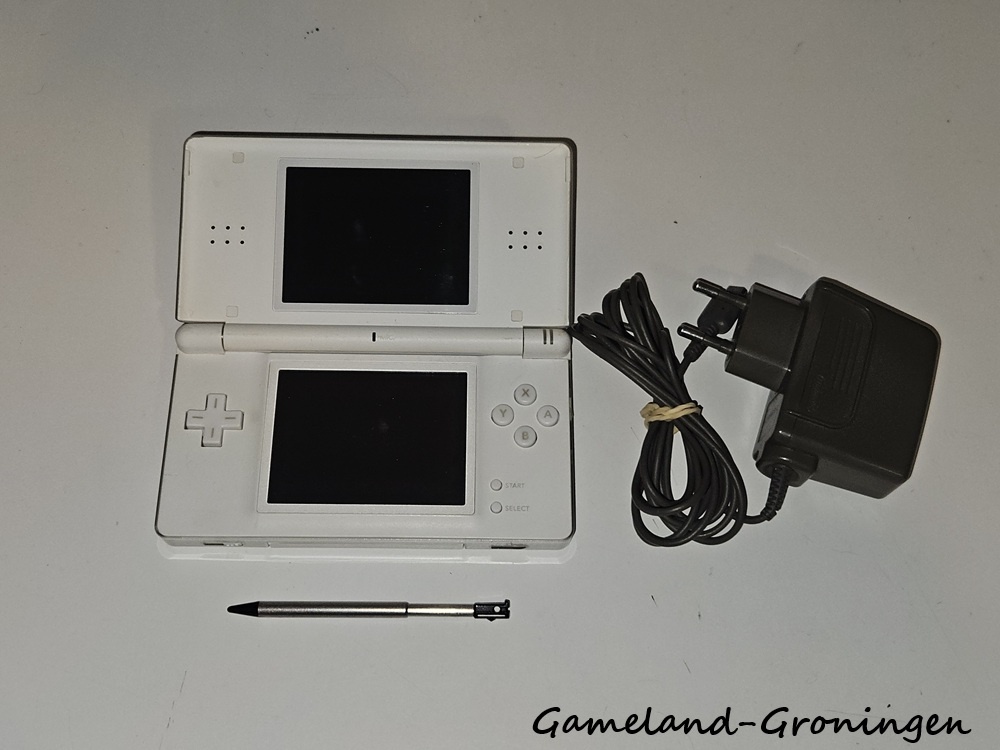 Nintendo DS Lite with Stylus & Charger (White)