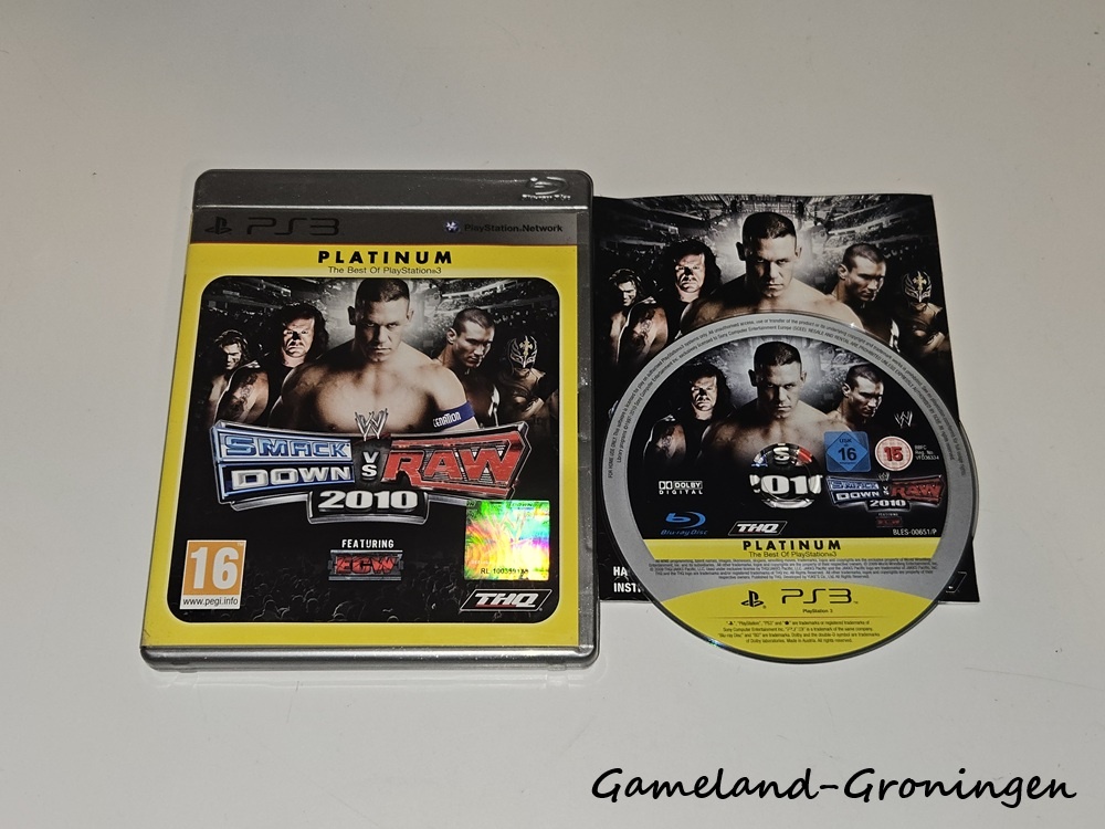WWE Smackdown vs. Raw 2010 (Complete, Platinum)