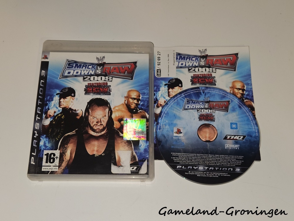 WWE Smackdown vs. Raw 2008 (Complete)
