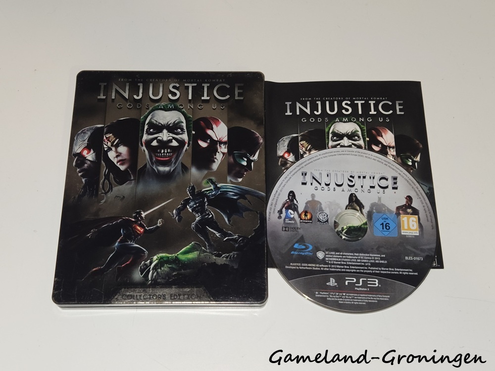 Injustice Gods Among Us Steelbook (Compleet)
