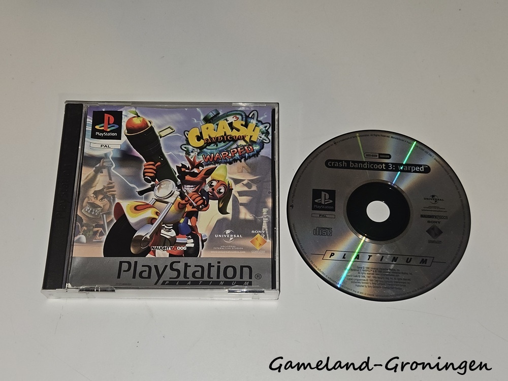 Crash Bandicoot 3 Warped (Boxed, Platinum)