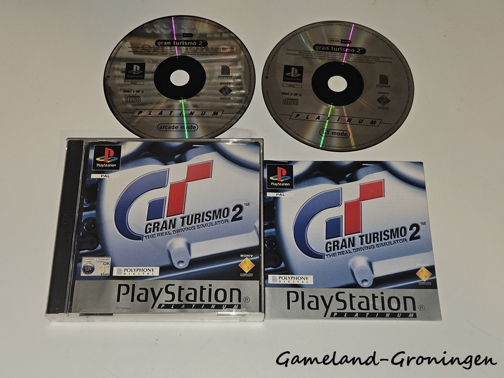 Gran Turismo 2 (Complete, Platinum)