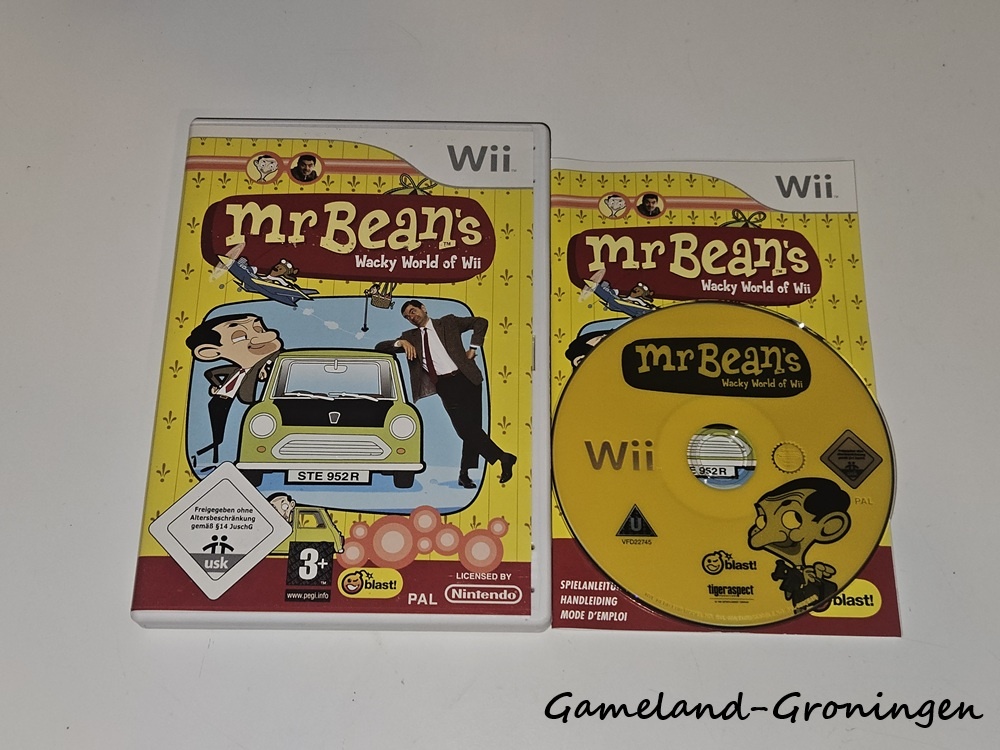 Mr Bean's Wacky World of Wii (Compleet, EUU)